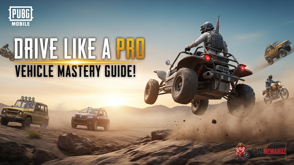 PUBG Mobile: Drive Like a Pro – Vehicle Mastery Guide!